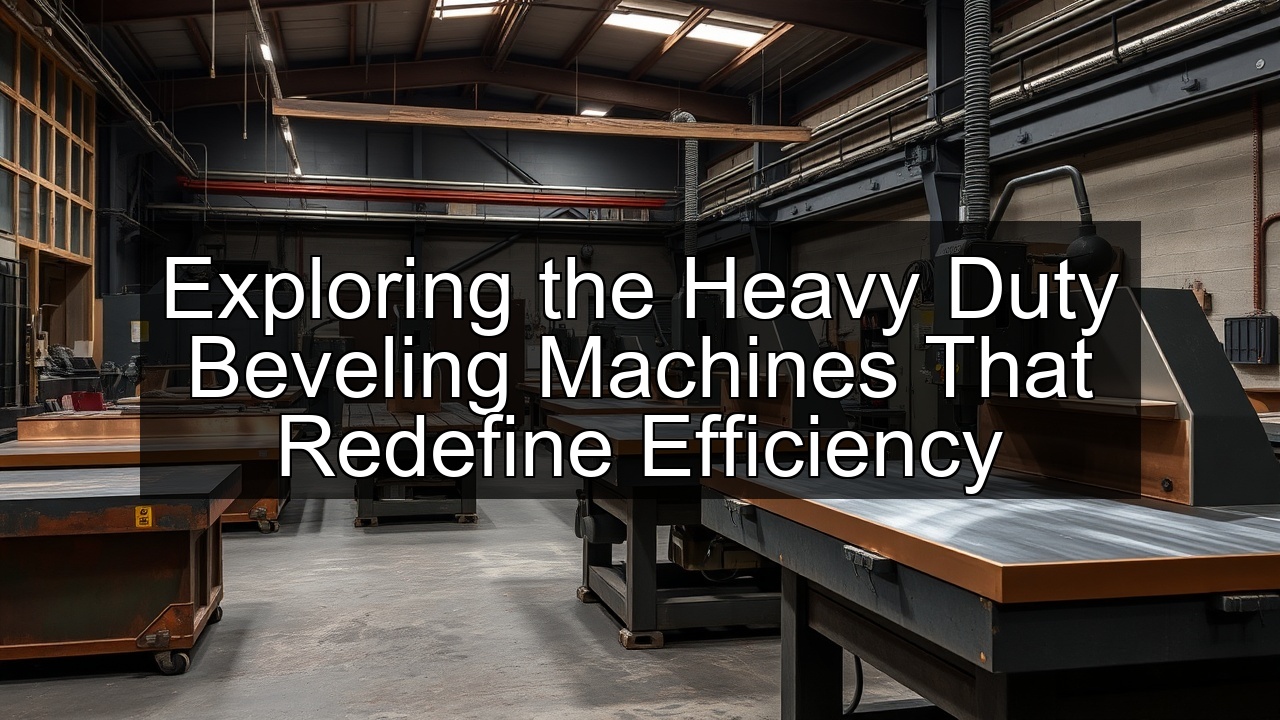 welds plate edge beveling machines mpb beveler machines automation